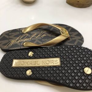 Michael Kors flip flops